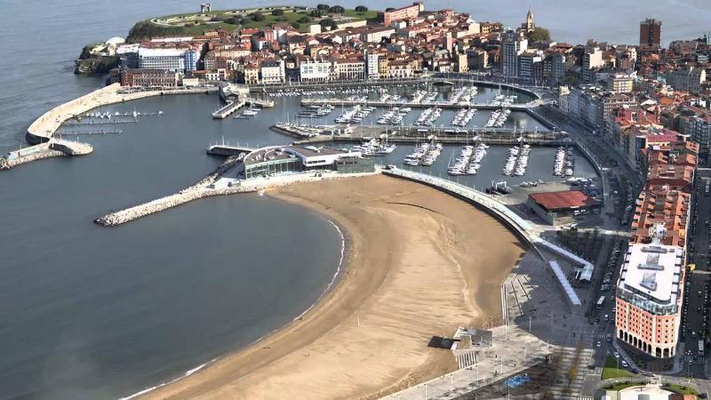 Hotel Alda Pasaje Gijón Eksteriør billede